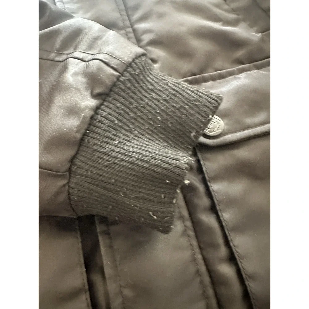 Urban Republic Boys Black Bomber Jacket Quilted Lining Size Large (7)